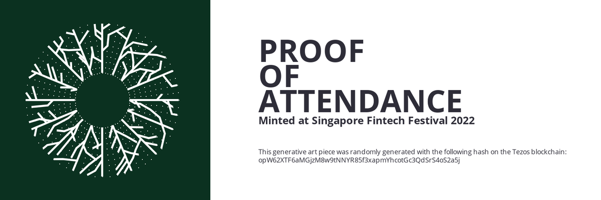 SFF2022 Proof of Attendance Token #1352