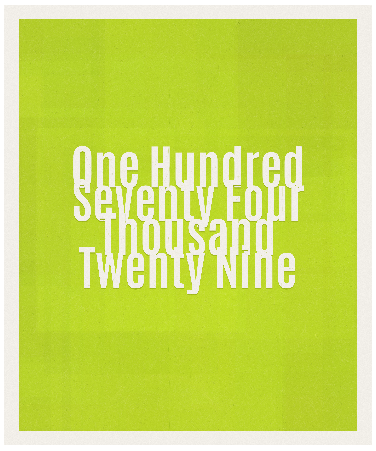 Count #174029