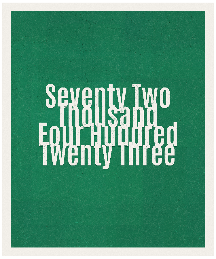 Count #72423