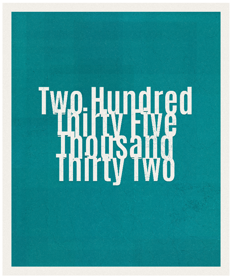 Count #235032