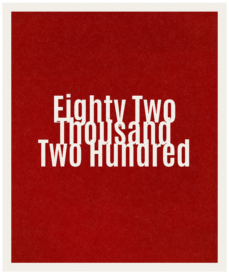 Count #82200