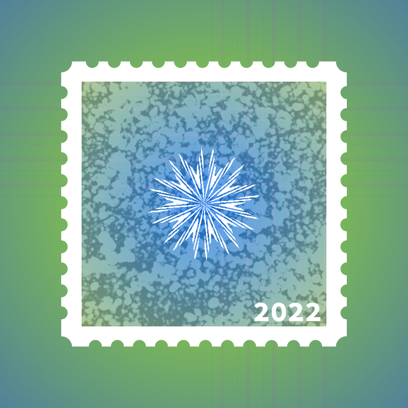 Snowflake stamp #41