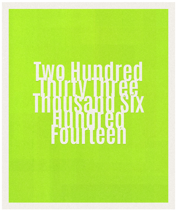 Count #233614