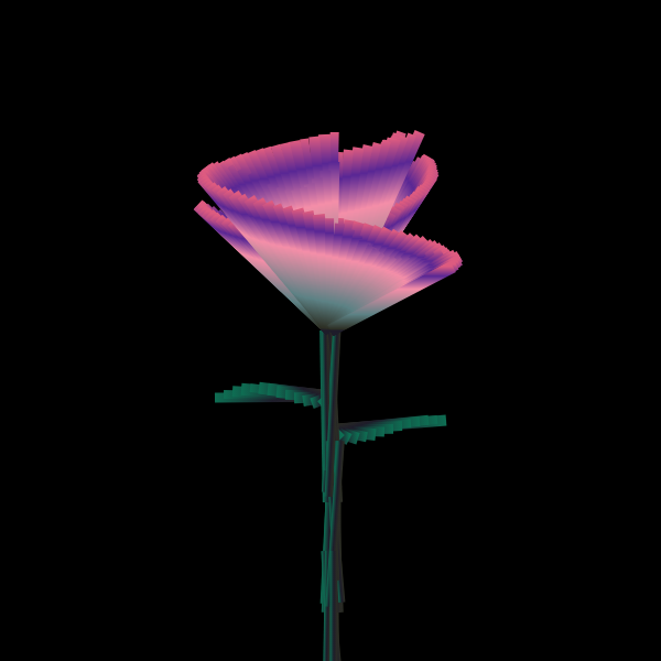 Digital Flower #2