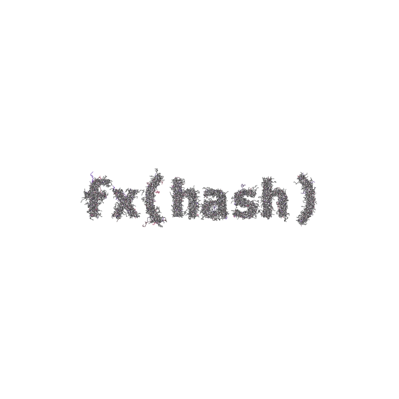 FXHASH Logo with Features #209