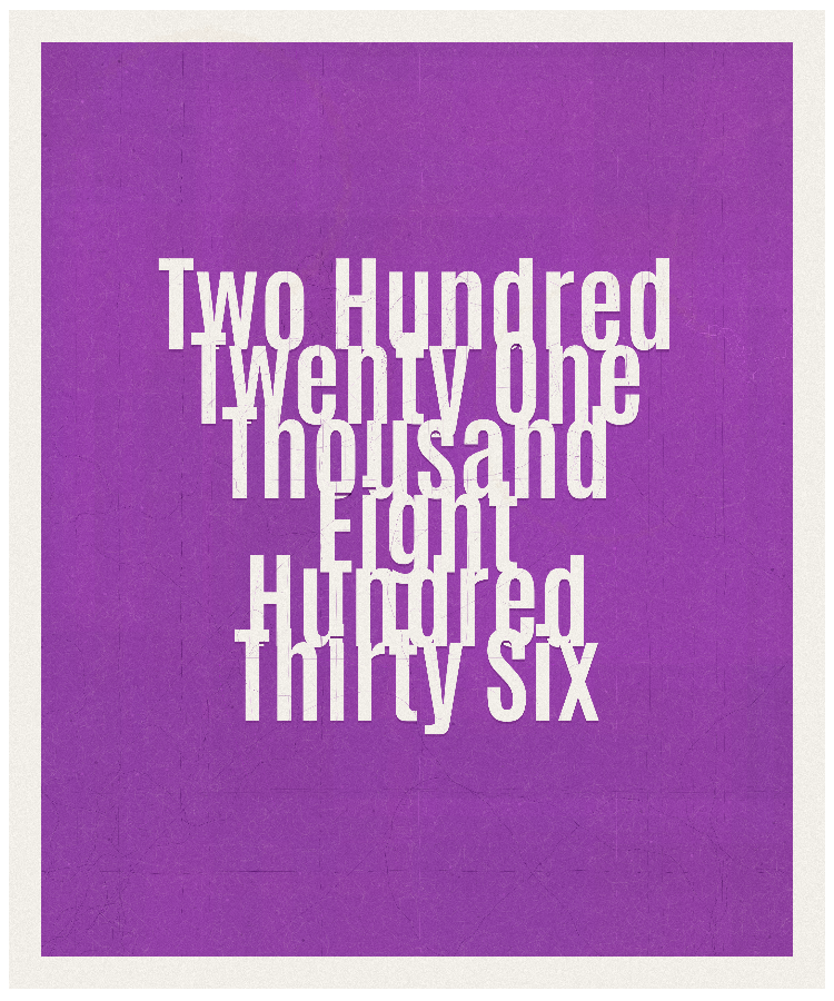 Count #221836