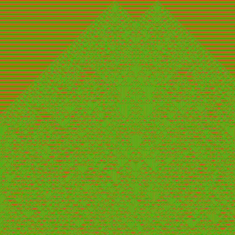 Totalistic Cellular Automata #411