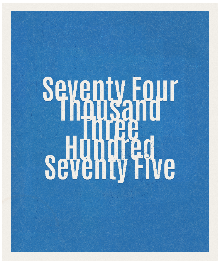 Count #74375