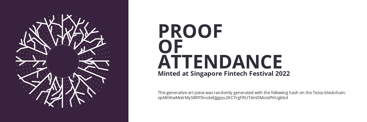 SFF2022 Proof of Attendance Token #917