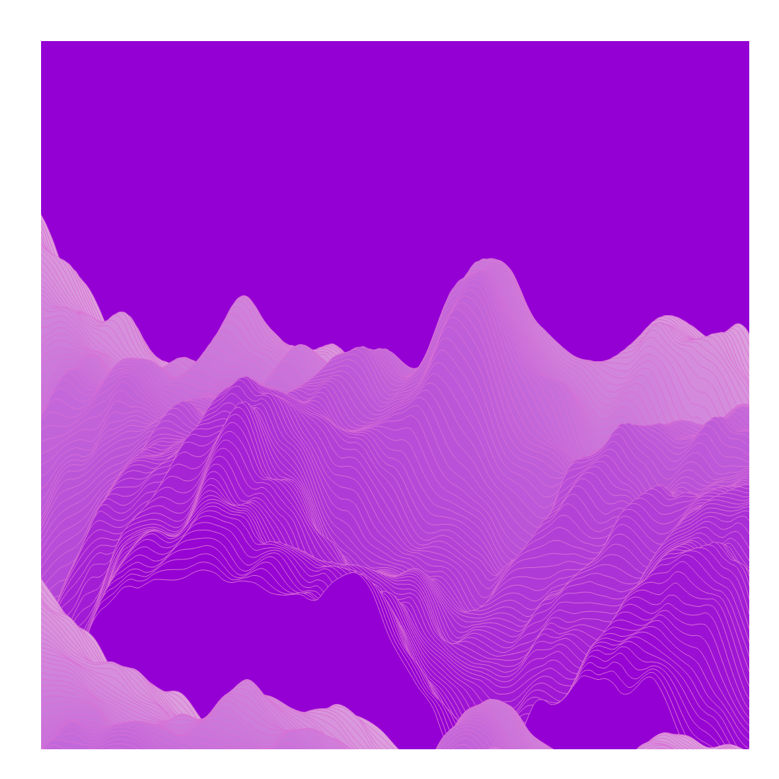 Random mountain generative 2.0 #6