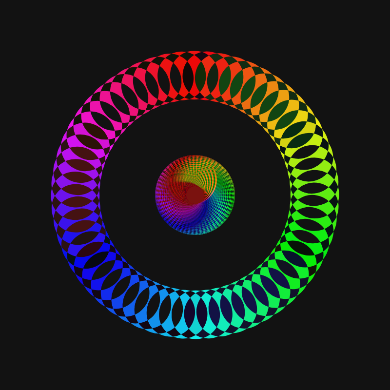 Harlequin's Wheel #31