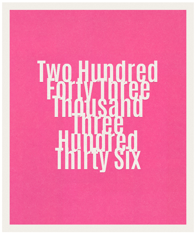 Count #243336