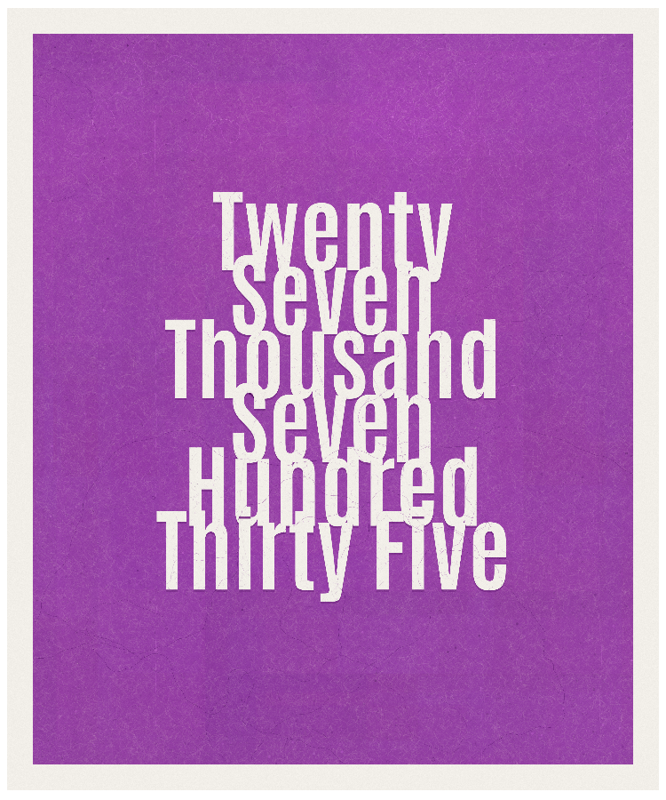 Count #27735