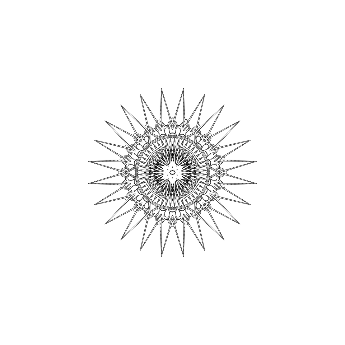 LL21 Mandala #699