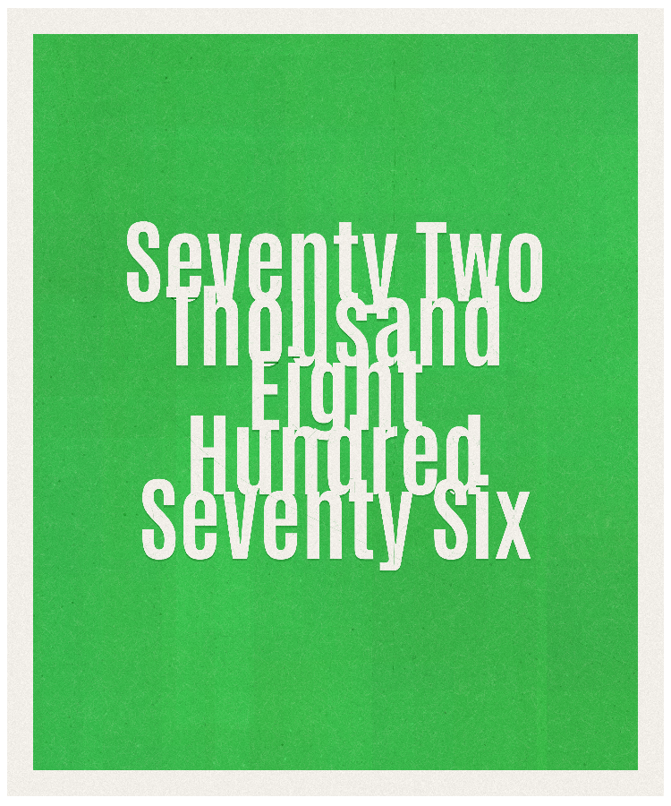 Count #72876