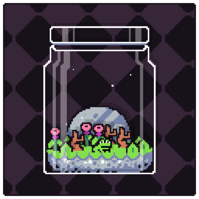 Toad Terrarium #209