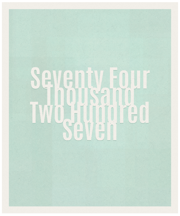 Count #74207