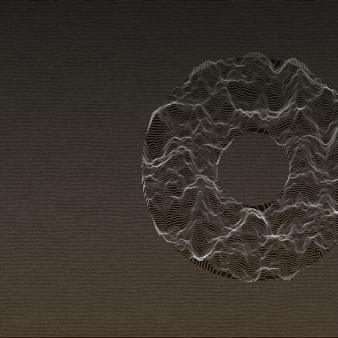 Waves Circle (For Plotter) #97