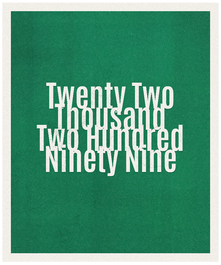 Count #22299