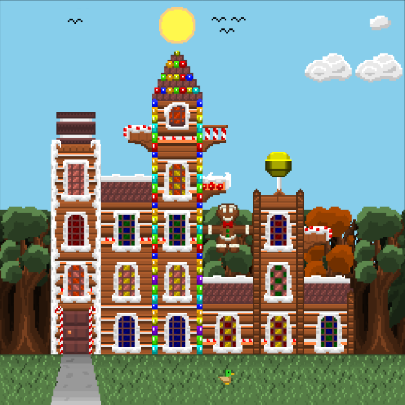 2D Mansion Candy House #71