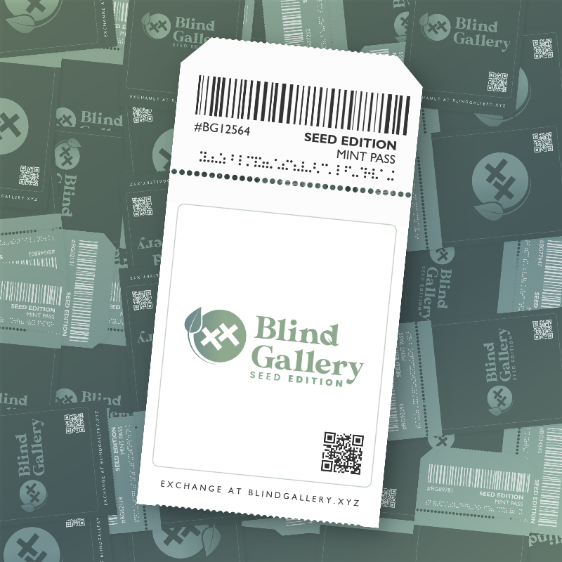 Blind Gallery Mint Pass (Seed Edition) #321