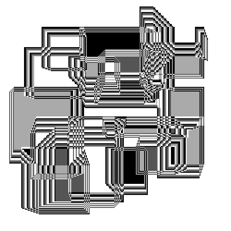 Superimposed Rectangles #79