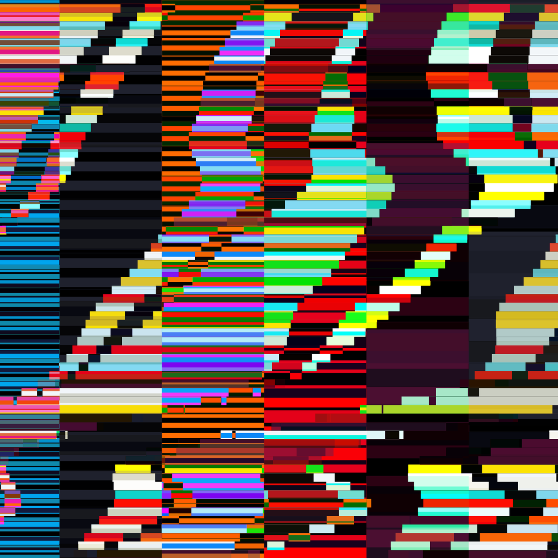 Glitchometry Stripes #54