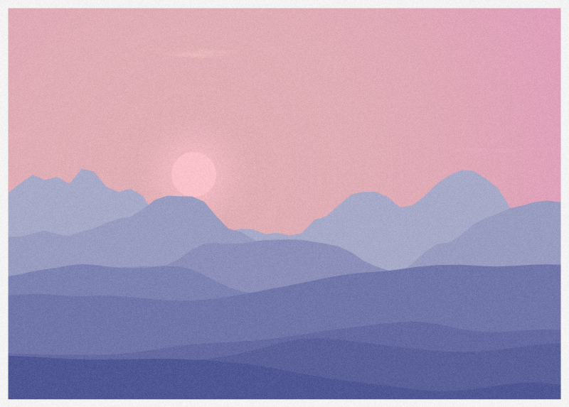 The Valley • Landscape study #34