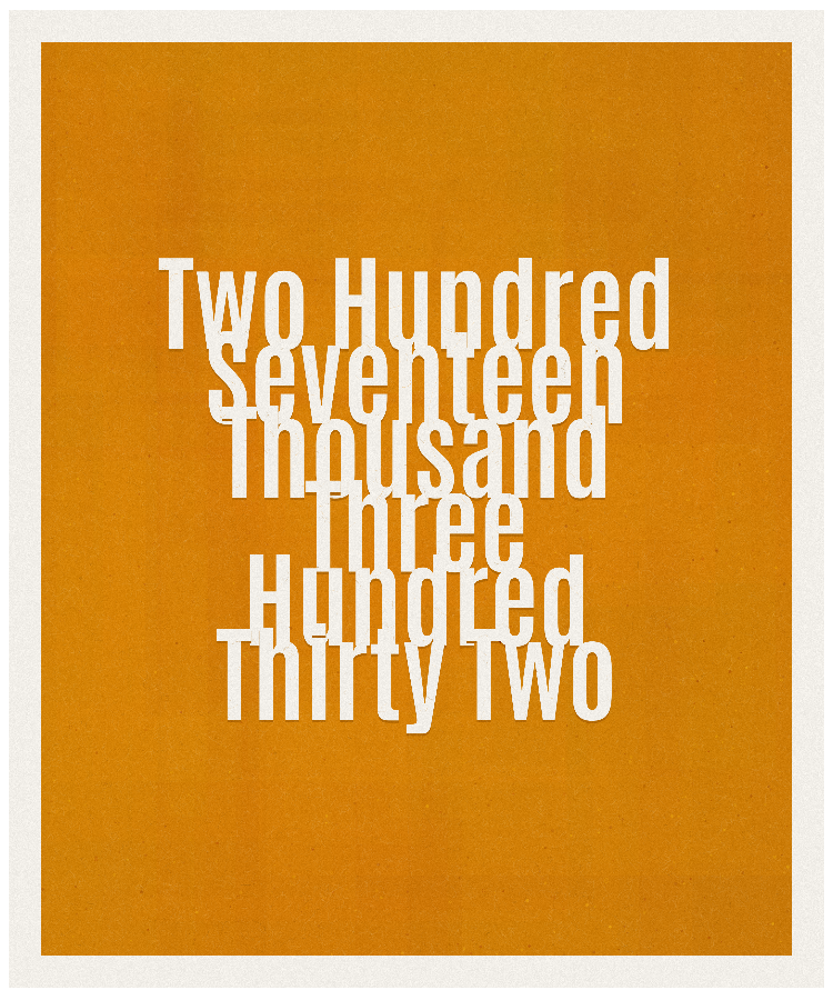 Count #217332