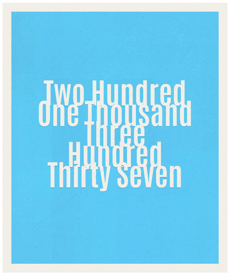 Count #201337
