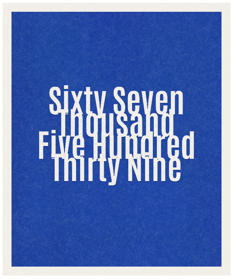 Count #67539