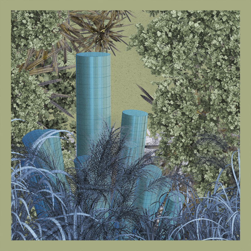 Geo-forest #3dart #20