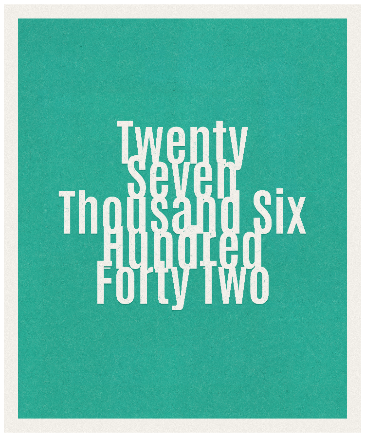 Count #27642