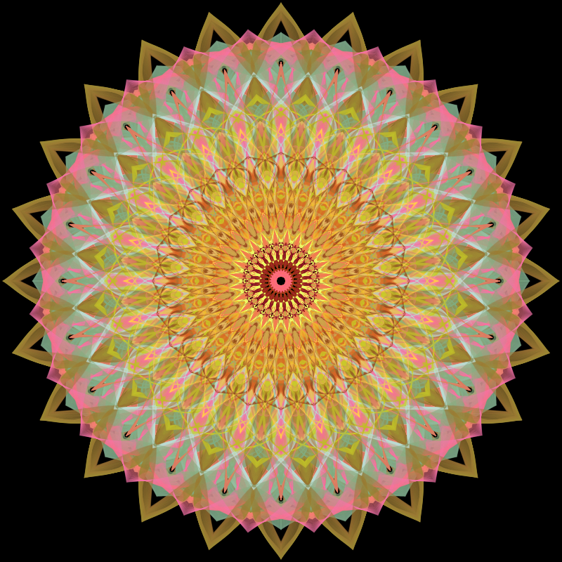 Morphing Mandala - #fxhashturnsone charity #76