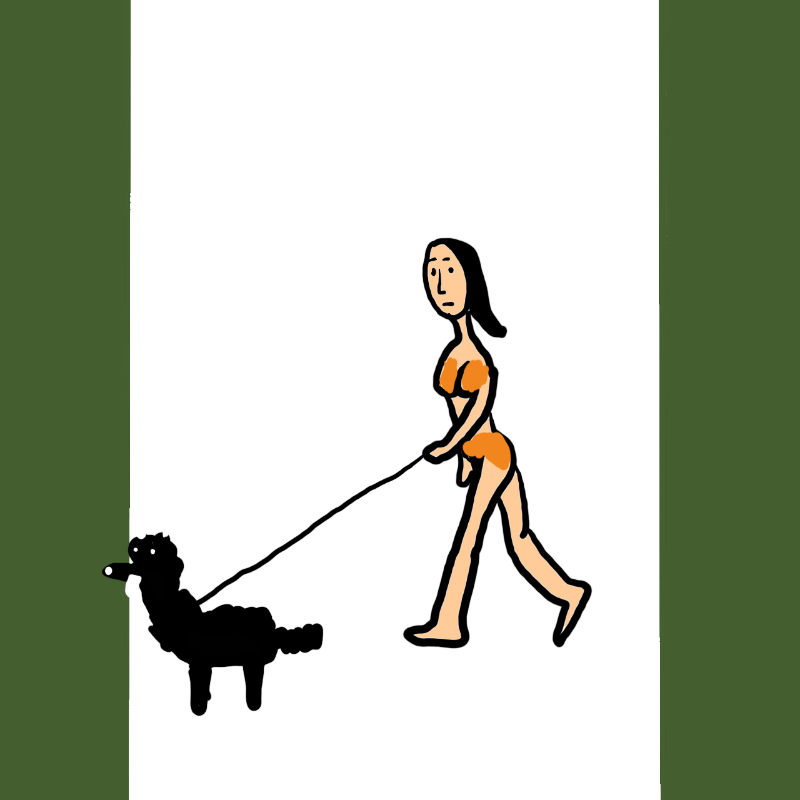 wALKING A DOG #81