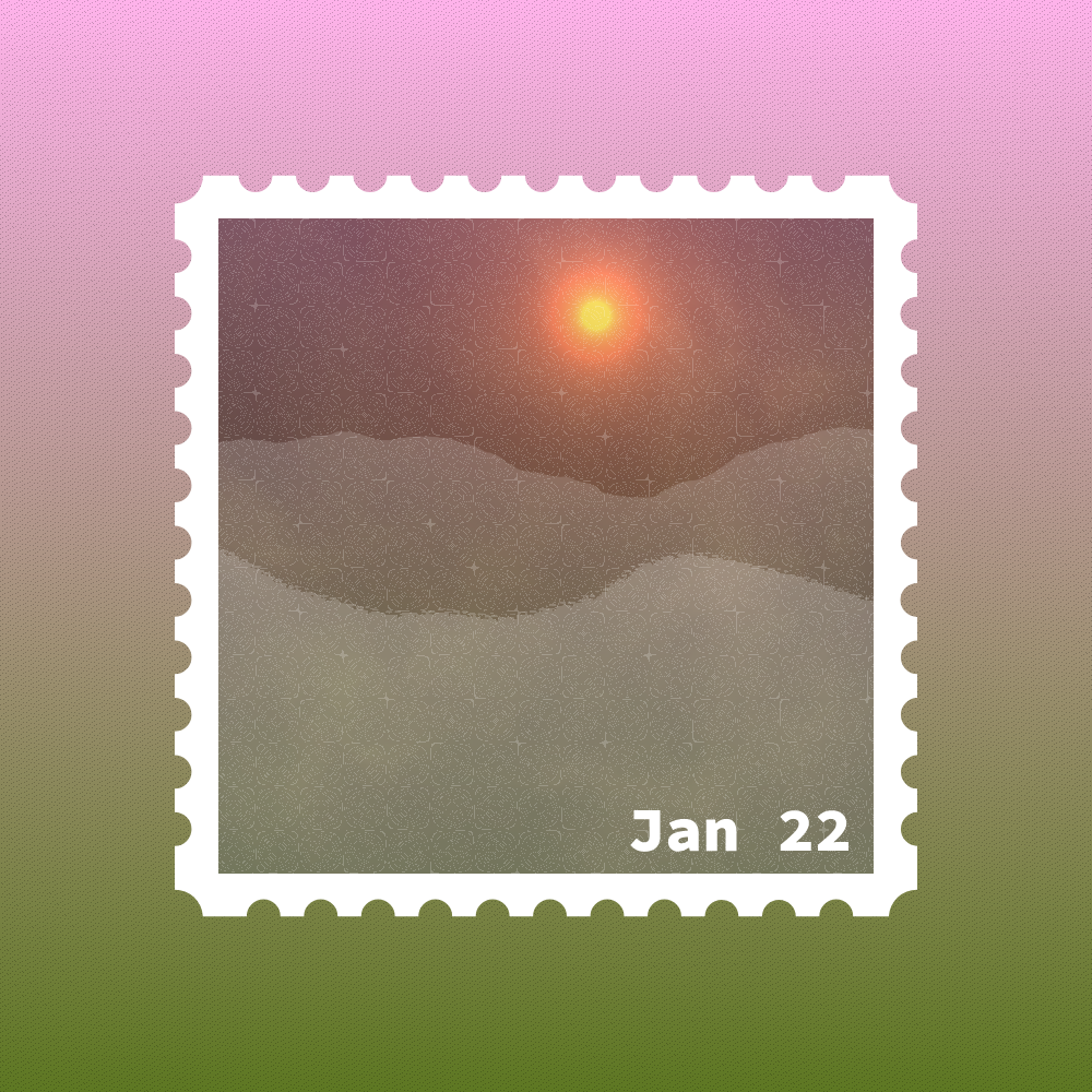 January 2022 stamp #14