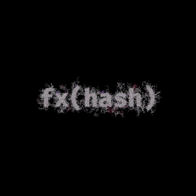 FXHASH Generative Logo #586