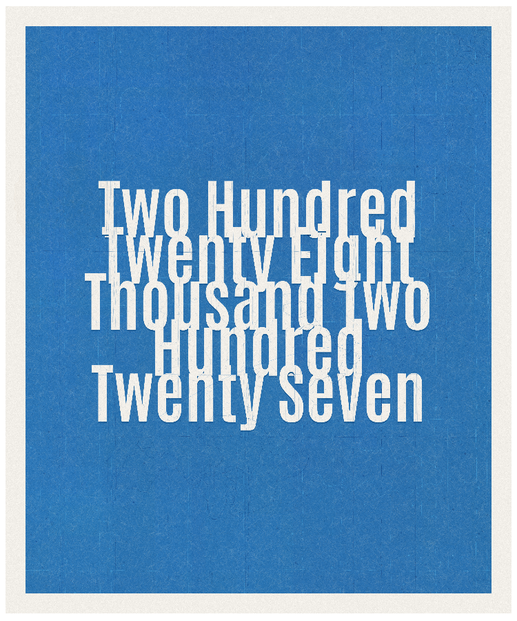 Count #228227