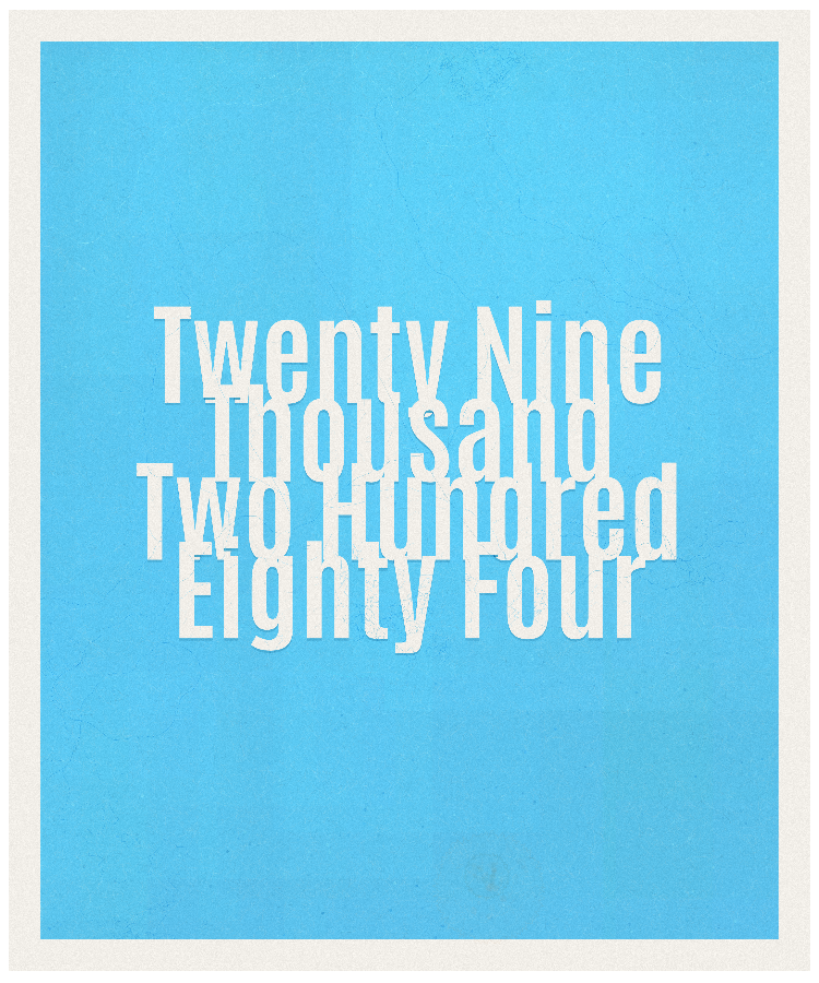 Count #29284