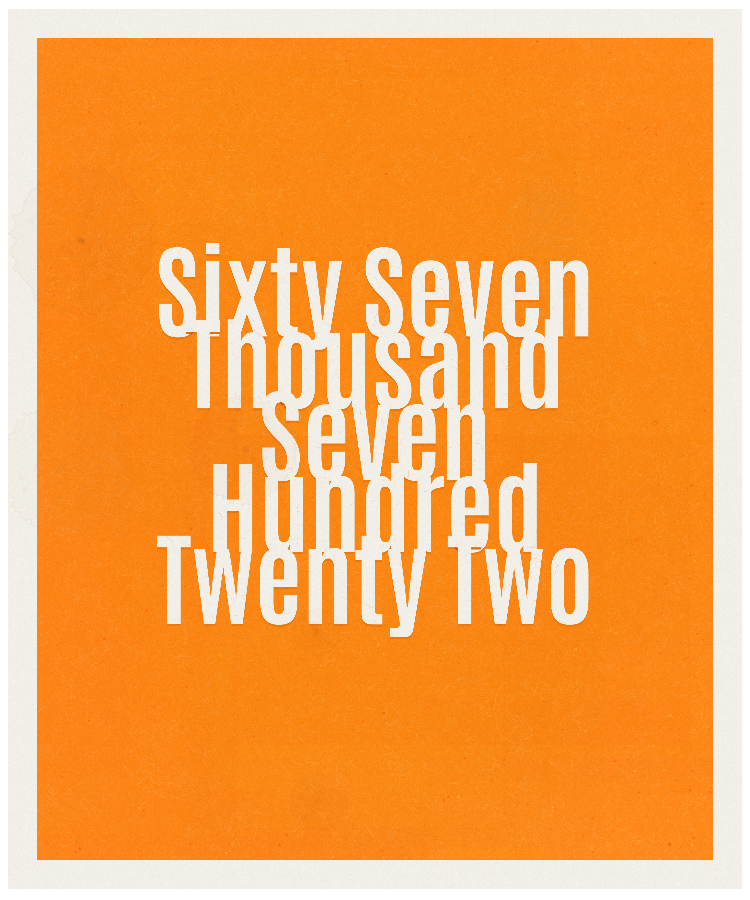 Count #67722