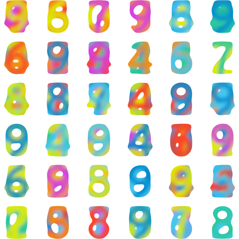 colors as numbers #5