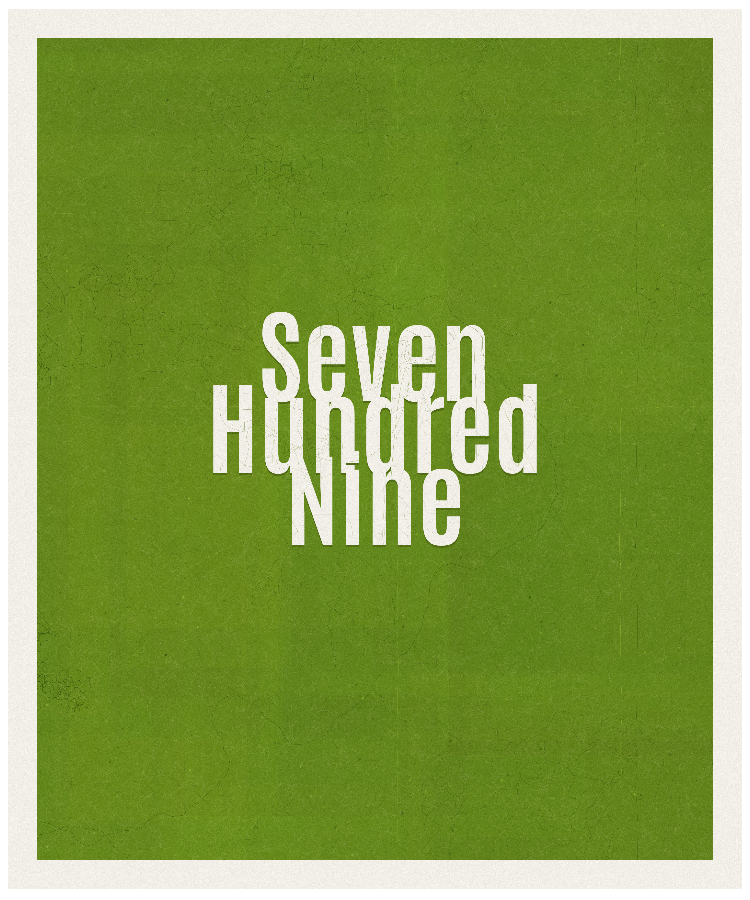 Count #709