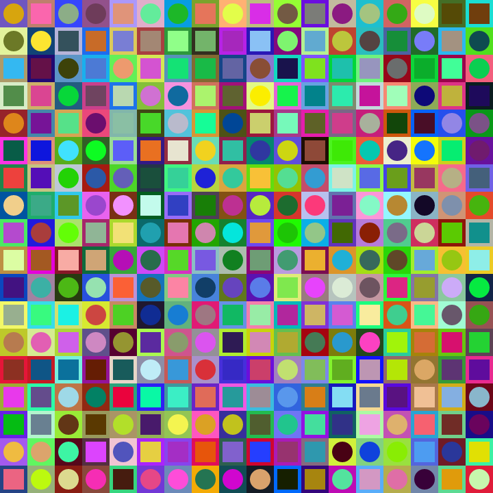 Square Dot Composition #219