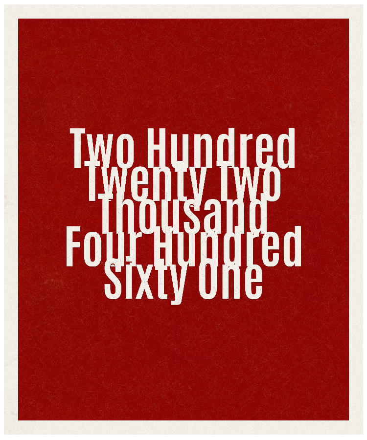Count #222461