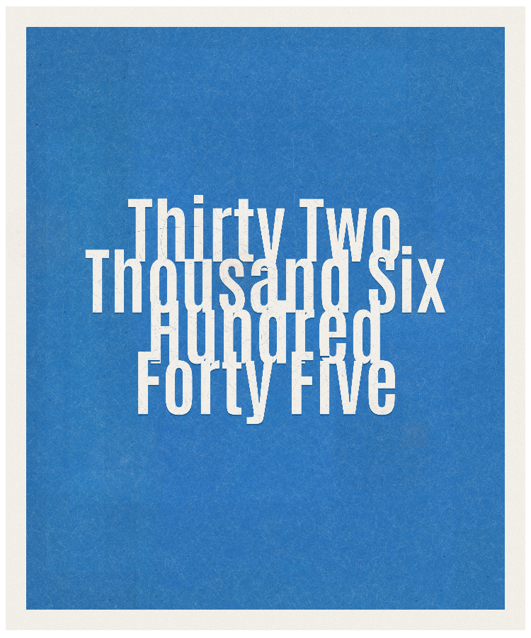 Count #32645