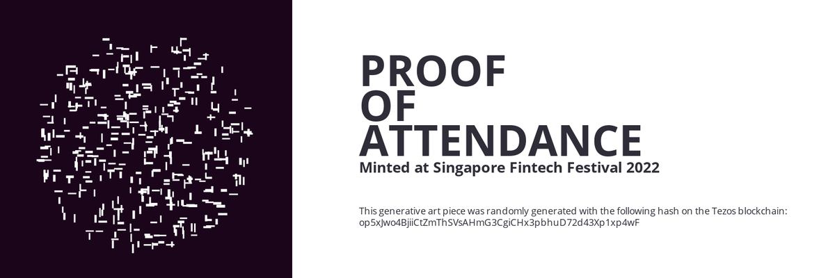 SFF2022 Proof of Attendance Token #123