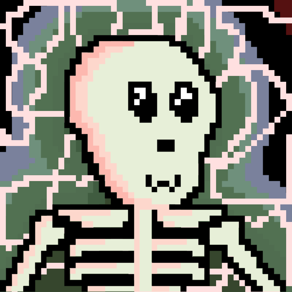 PIXEL SKULLETTI 1 #127