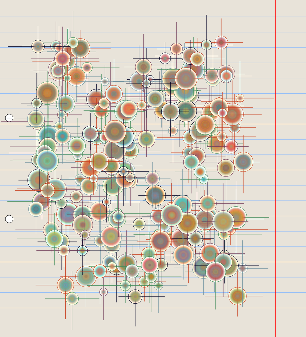 sketchbook page 4: academic ripples #13