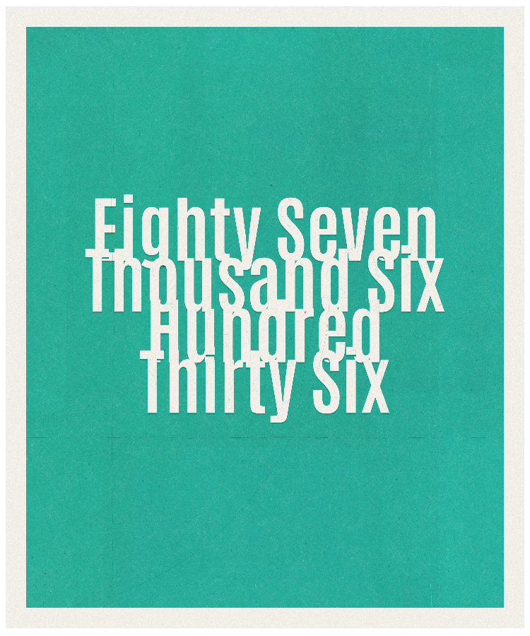 Count #87636