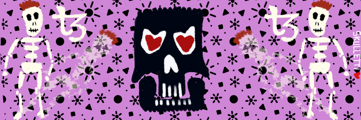 SKULLETTI TWITTER BANNER #109